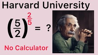 Harvard University Entrance Exam | Nice Exponential simplification | Math Olympiad