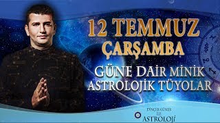 12 Temmuz Çarşamba Günü Ay 1751 E Kadar Kova Burcunda