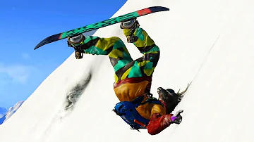 MOST BRUTAL KO IN THE GAME! (Steep Funny Moments)