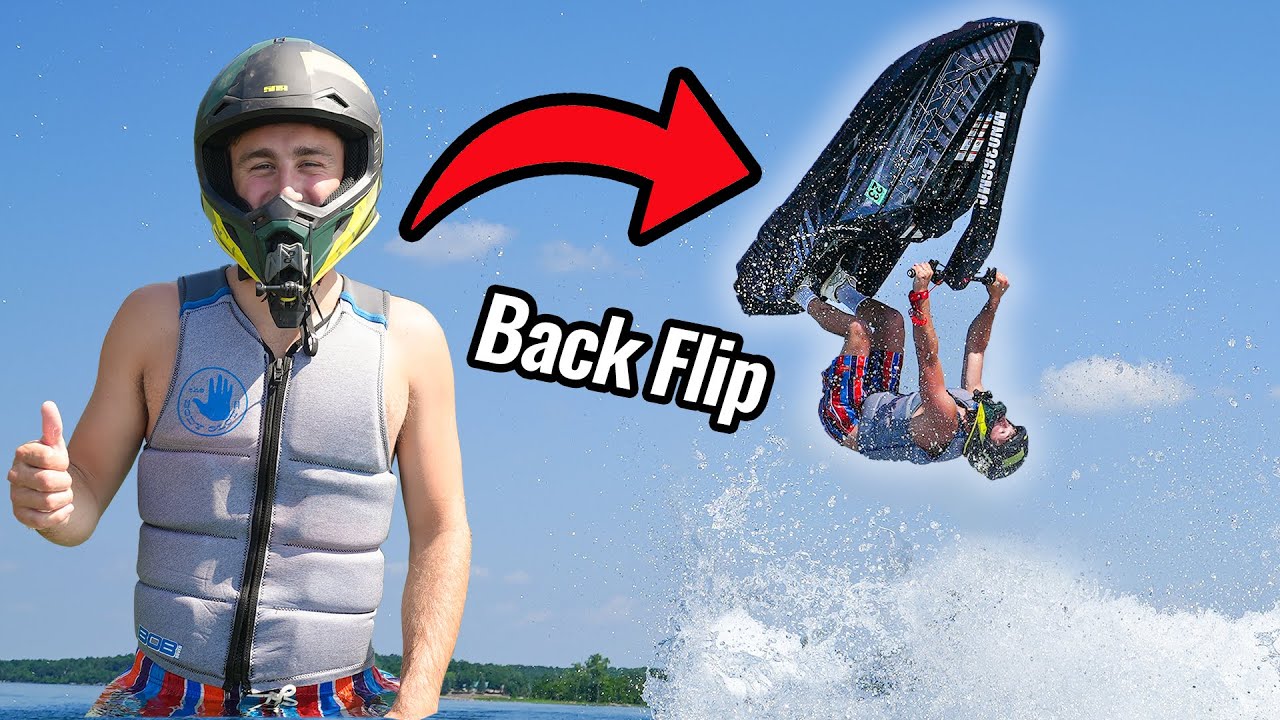 Learning to Backflip my Jet Ski YouTube