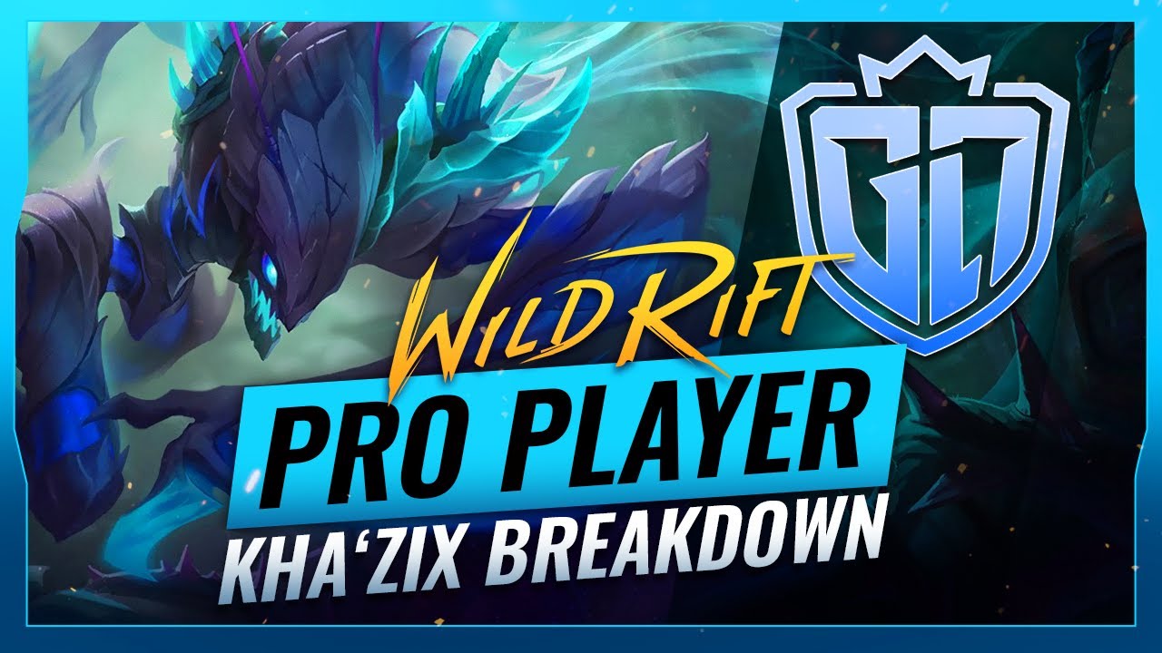 INSANE 13 KILLS Kha'Zix PRO Player - ProView Breakdown (Wild Rift - LoL Mobile - ft. GLD Zefta)