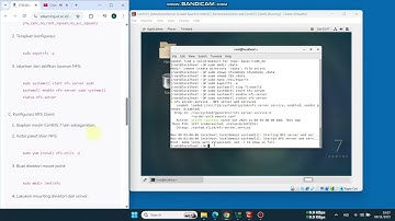 Tugas 2 Administrasi Server #1 Proses Instalasi NFS-SERVER