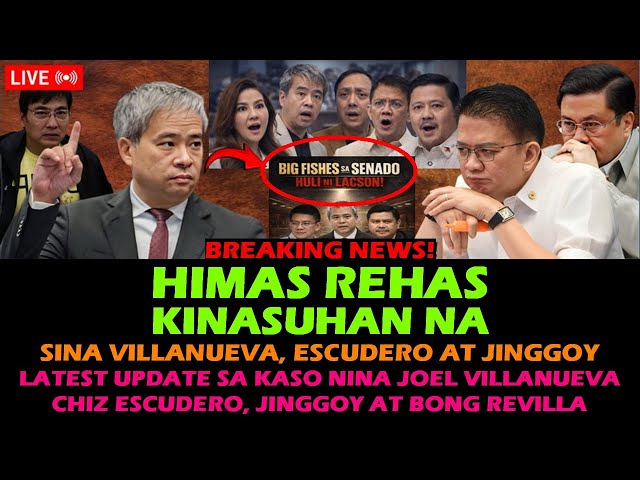 JOEL VILLANUEVA CHIZ ESCUDERO JINGGOY ESTRADA HIMAS REHAS NABUNYAG ANG ITINATAGONG LIHIM! - YouTube