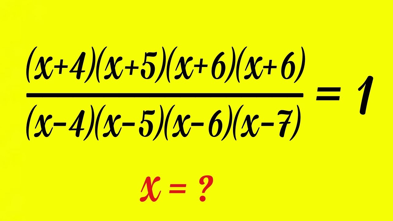 Решение задачи из вступительного экзамена в Гарвардский университет.