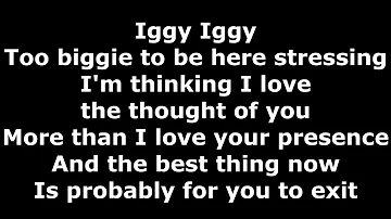 Ariana Grande ft. Iggy problem Lyrics
