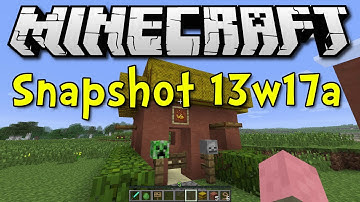 Minecraft Snapshot 13w17a (NAME TAG! HARDENED CLAY! SOCIAL ZOMBIES!)