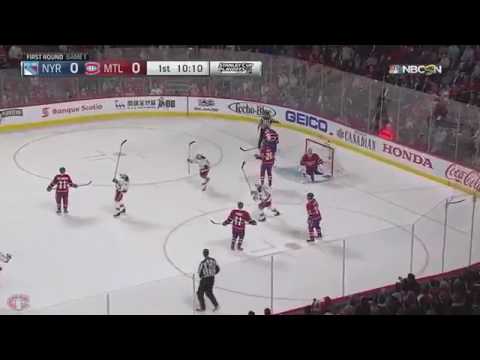 Tanner Glass 2nd career playoff goal 4/12/2017