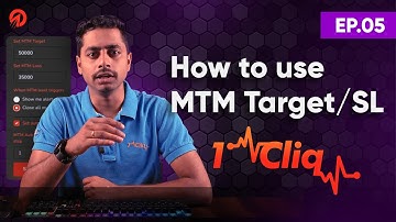 How to use "MTM Target & SL" in 1Cliq ? | 🎯1Cliq Tutorial Series Ep.05