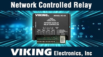 RC-4A Network Controlled Relay Module | Easily Monitor LAN Relay Status