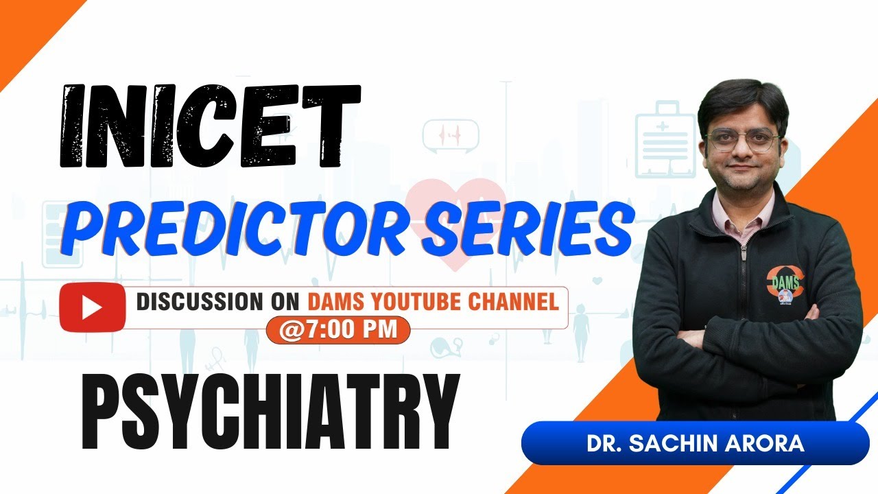 Серия прогнозов INICET | Психиатрия доктора Сачина Ароры