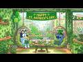 Stitch &amp; Bluey St. Patrick’s Day Coffee Spot 🍀 Chill Lofi for Study &amp; Focus 🎧 Cozy Shamrock Moments
