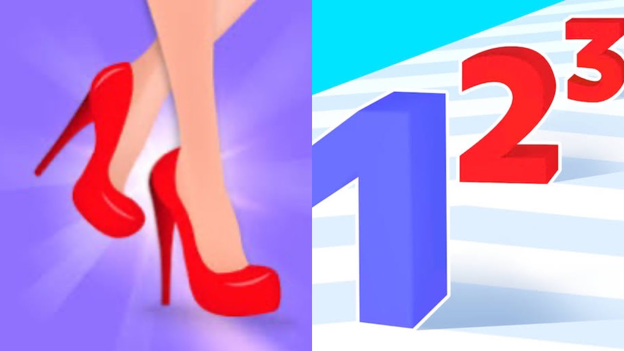 Shoe Race vs Number Master - All Level Gameplay Android,iOS - NEW MOD APK UPDATE GAMEPLAY