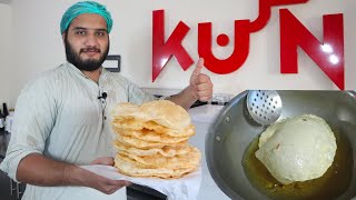 Poori Recipe || Soft Puffy and Round Puri Recipe || Easy Nashty wali Halwa Poori (Easy Tips) screenshot 4