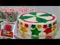 CHRISTMAS JELLY DESSERT | CATHEDRAL WINDOW