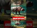 Hippos Are Superheroes || Their Secret Abilities REVEALED!  #hippo #facts #wildlife