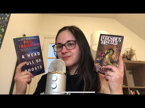 ASMR français | Mes avis sur mes dernières lectures (chuchotements) 📖 