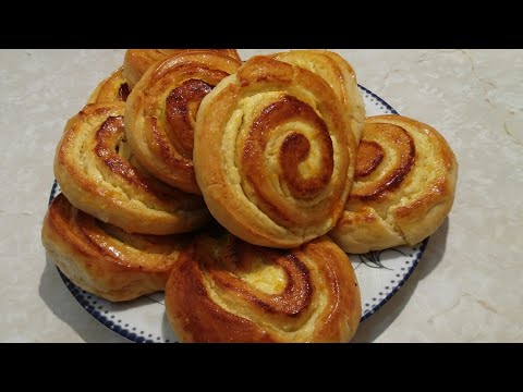 Kəsmikli Bulka/ çox dadlı Bulka resepti/Yumşaq kəsmikli Bulka