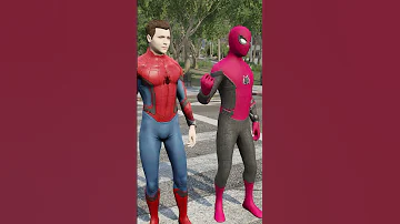 SPIDER MAN VS IRON MAN - BATTLE #shorts