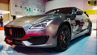 (4K)Maserati Quattroporte GT5 - OSAKA MOTOR SHOW 2017 Maserati Auto Show Simulator