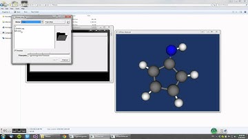 FLTK / VTK project demo: Molecules