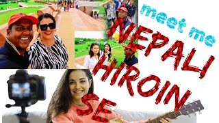 नेपाली हीरोइन के साथ लोटस टेंपल में ||  Nepali Heroine ke Sath Lotus Temple me mile | My Fast Vlog