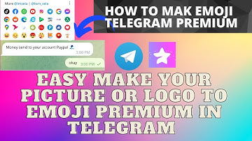 How to fix picture or logo to emoji telegram premium easy work 100%
