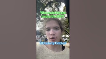 Comment below about your BEST teacher experience and I’ll respond! #school #activism #subgoal200