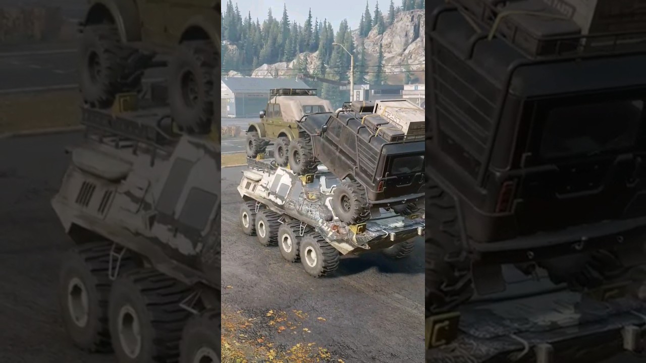 TUZ 420 tatarin snowrunner - YouTube