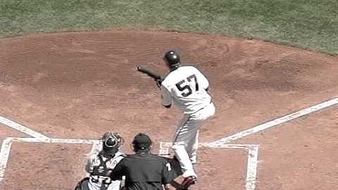 Andres Torres drag-bunt