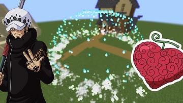 🔥Devil Fruit Minecraft command block showcase MCPE/MCBE | Ope Ope No Mi🔵 | Trafalgar Law
