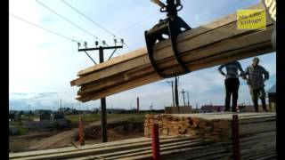 Как работает урал фискар (гидроманипулятор) / How does Ural Fiskars (hydraulic crane).avi Как работает урал фискар (гидроманипулятор) / How does Ural Fiskars (hydraulic crane).avi