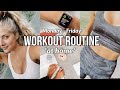 MY AT HOME WORKOUT ROUTINE // (monday-friday)
