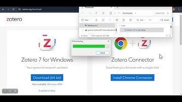 Installing Zotero for Mac and PC