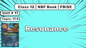 Resonance Class 12 Physics NBF book | Federal Board | New Book 2025