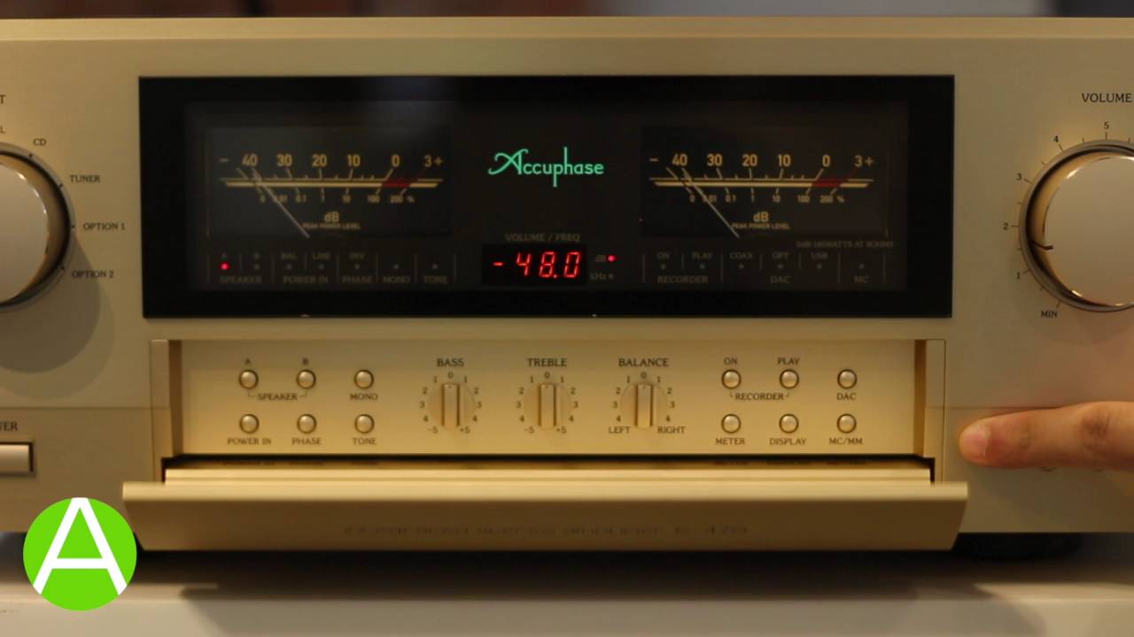 Accuphase E 470 Integrated Amplifier Youtube