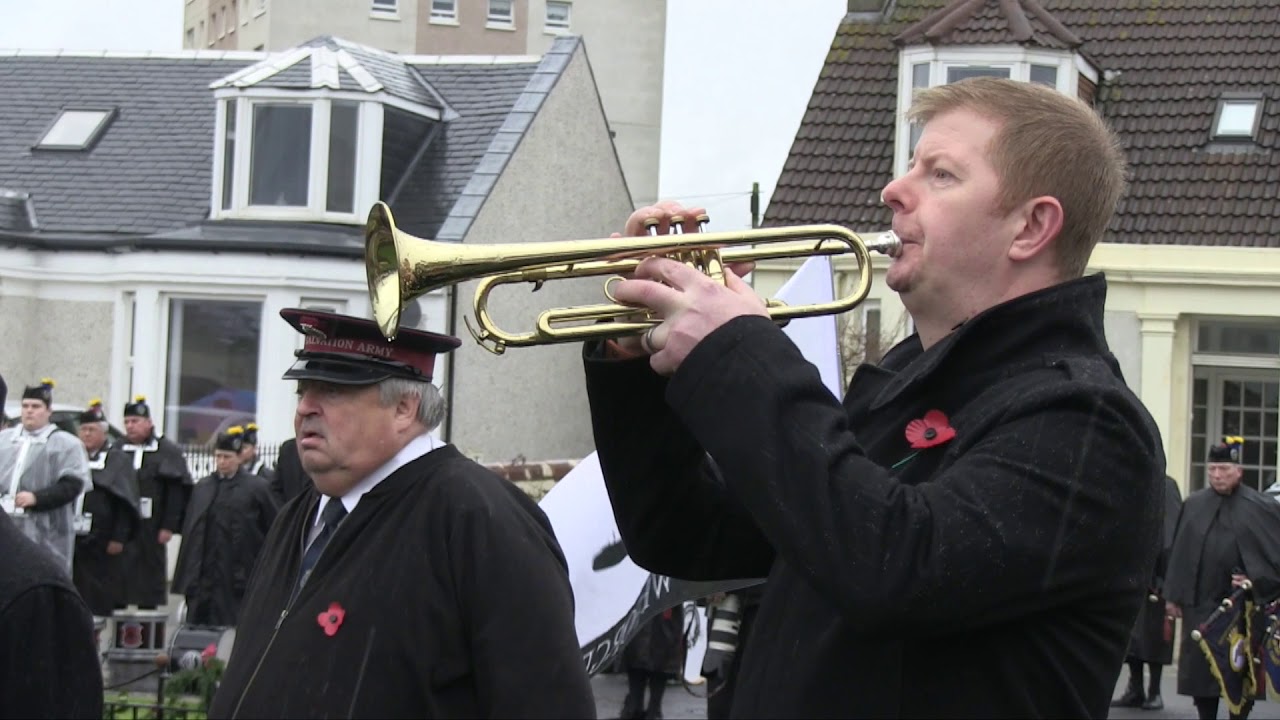 Saltcoats Remembrance Parade 2018