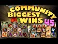 CasinoGrounds Community Biggest Wins #45 / 2017