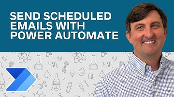 Send Scheduled Emails with Power Automate - Power Platform for Educators