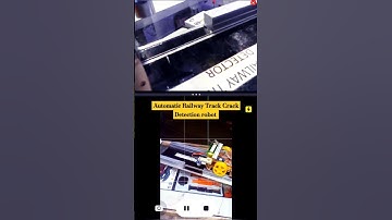 Automatic Railway Track Crack Detection System #engineeringprojects #ece #raspberrypi
