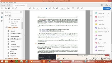 #27   openGL tutorial   finaly sent the vertex Data to GPU memory