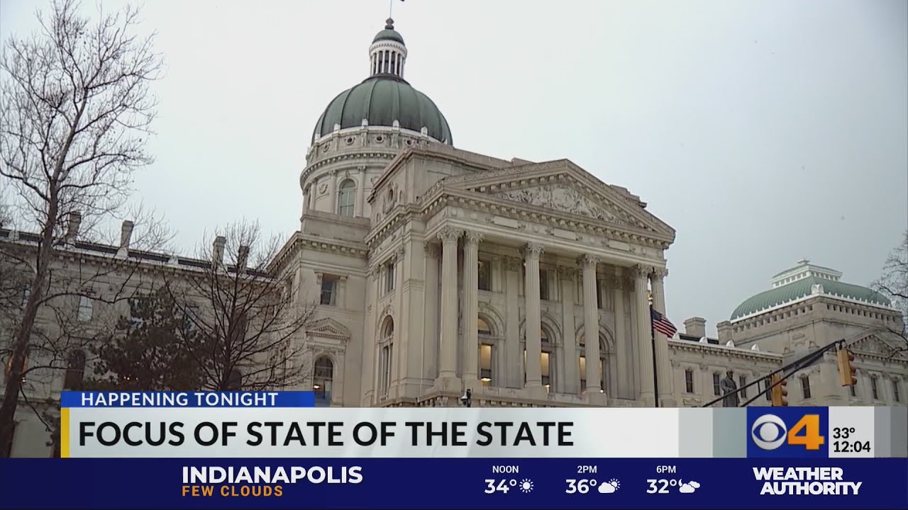 Gov. Holcomb to deliver State of the State address - YouTube