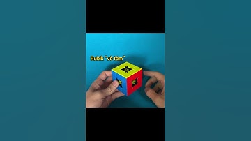 Khối Rubik “VÔ TÂM” đố ai giải được | Hải Muối Rubik #shorts