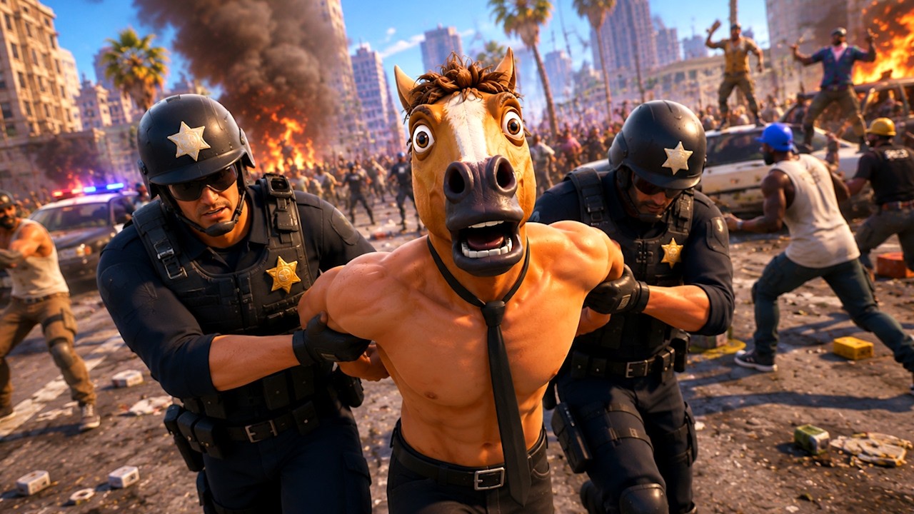 Gta 5 Rde Riots I Tried Surviving GTA 5's Biggest Riots - YouTube