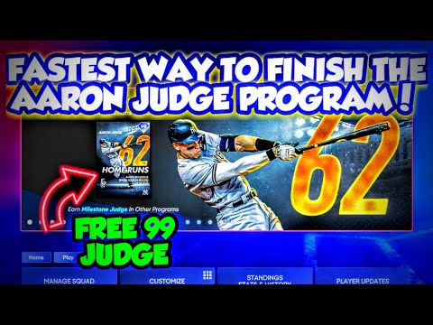 MLB® The Show™ - Aaron Judge Program Celebrates 62nd Home Run