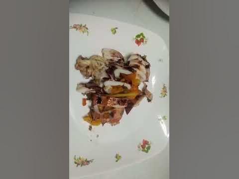 sinugbang pusit for dinner - YouTube