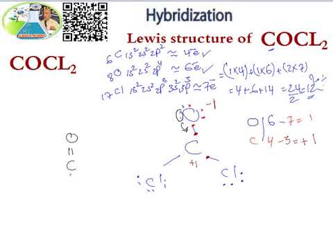 LEWIS STRUCTURE - HYBRIDIZATION COCL2 - YouTube