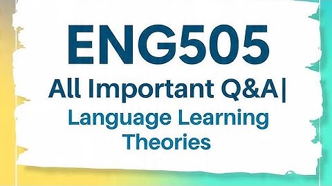 ENG 505 Lecture 7 all important questions answers with Urdu translation VU Students 