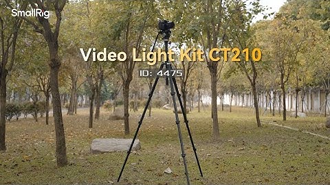 Setup Tutorial | SmallRig Video Tripod Kit CT-210 4475