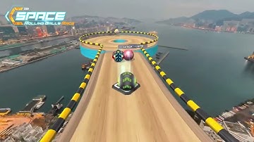 Space Rolling Balls Race 18