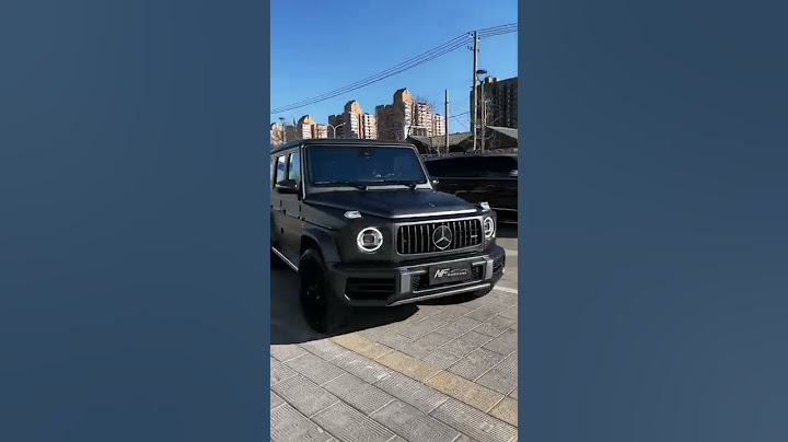 The New Mercedes-AMG G63 | Black Matte 🖤